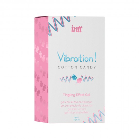 INTT LIQUID VIBRATOR COTTON CANDY 15ML