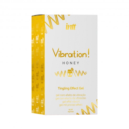 GEL COM VIBRAÇÃO VIBRATION MEL INTT 15ML