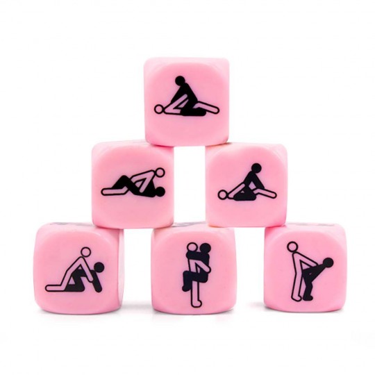 DADOS CON POSICIONES SEXUALES 20 MM SECRET PLAY