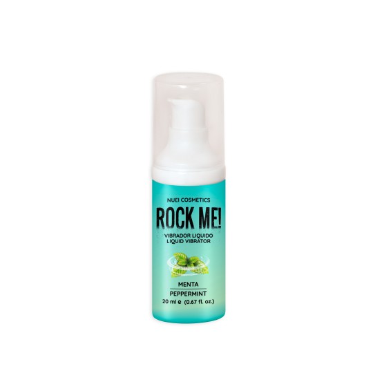 ROCK ME! VIBRATORE LIQUIDO ALLA MENTA - 20 ML