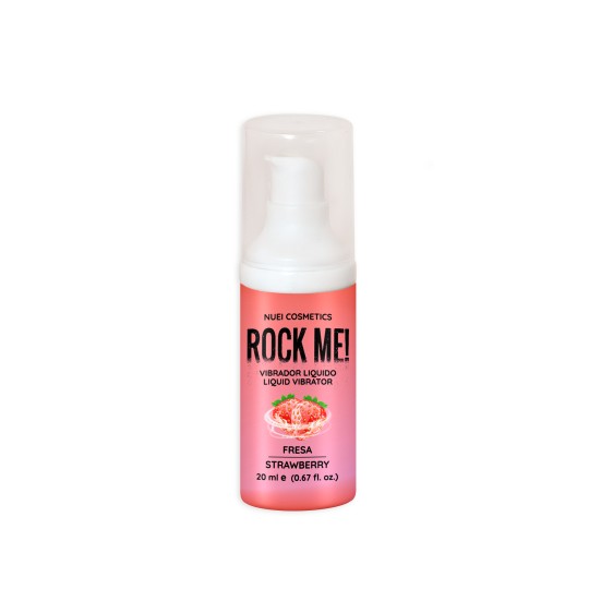 ROCK ME! VIBRATORE LIQUIDO ALLA FRAGOLA - 20 ML