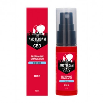 ORIGINAL CBD AMSTERDAM PHEROMONE STIMULATOR FOR HIM - 0.5 FL OZ / 15 ML