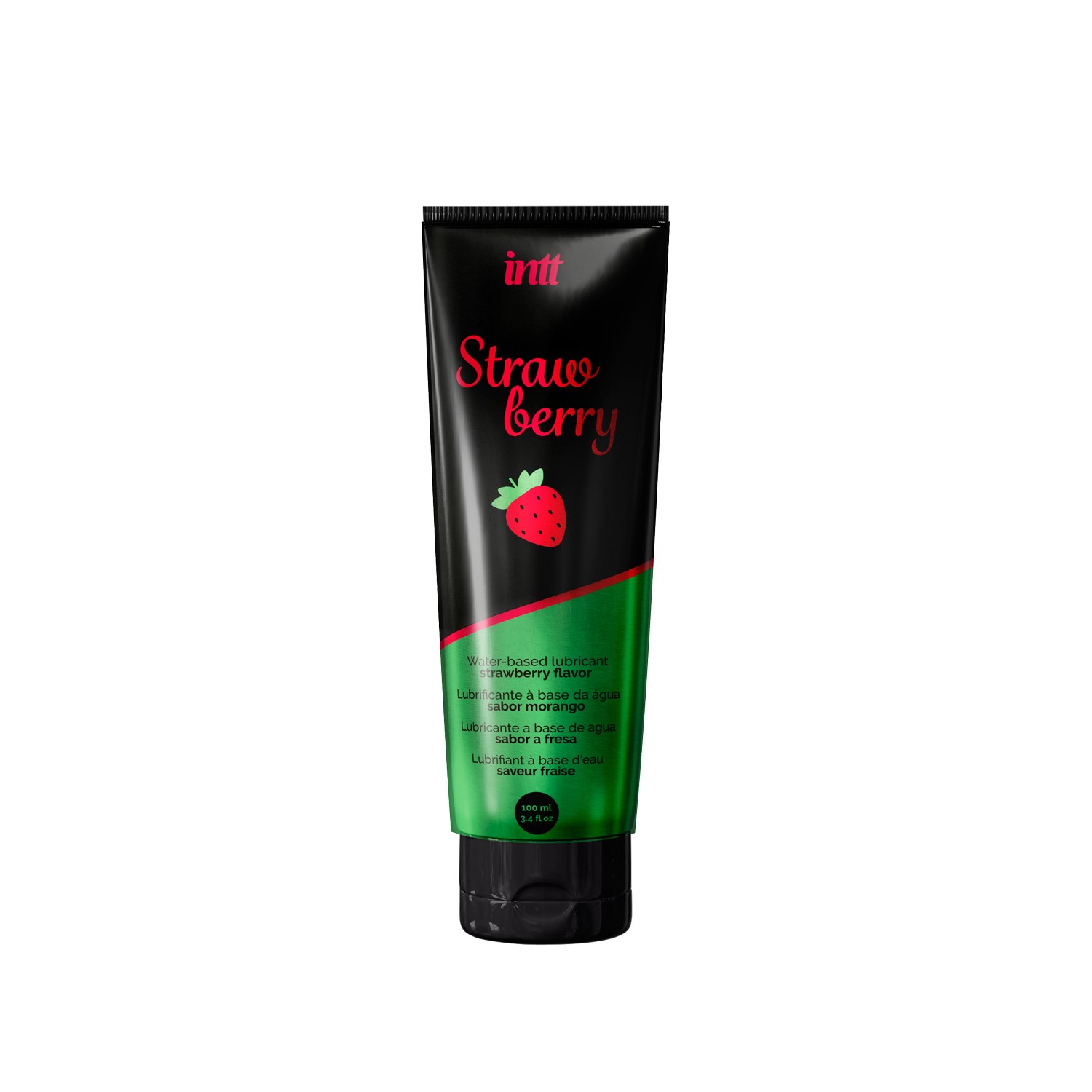 LUBRICANTE A BASE DE AGUA CON FRESA INTT 100ML