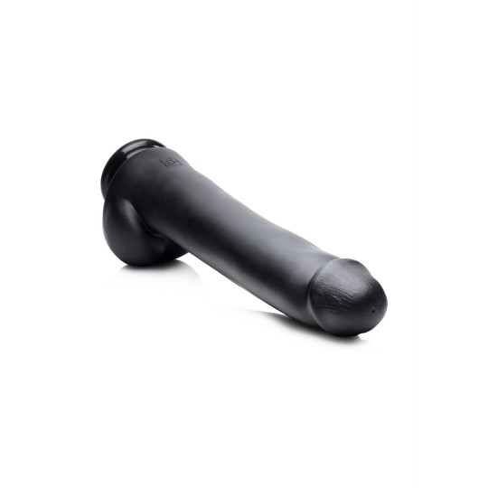 THE MASTER - DILDO WITH SUCTION CUP - BLACK