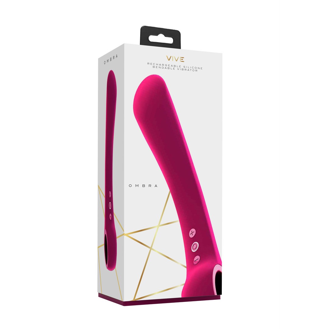 OMBRA - BENDABLE VIBRATOR - PINK