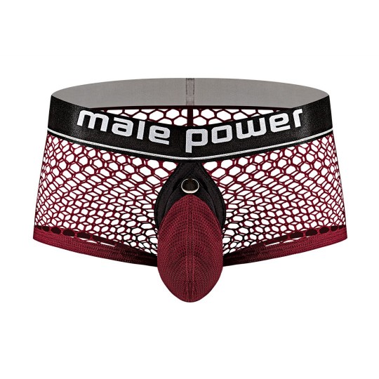 MINI COCK RING SHORT BURGUNDY