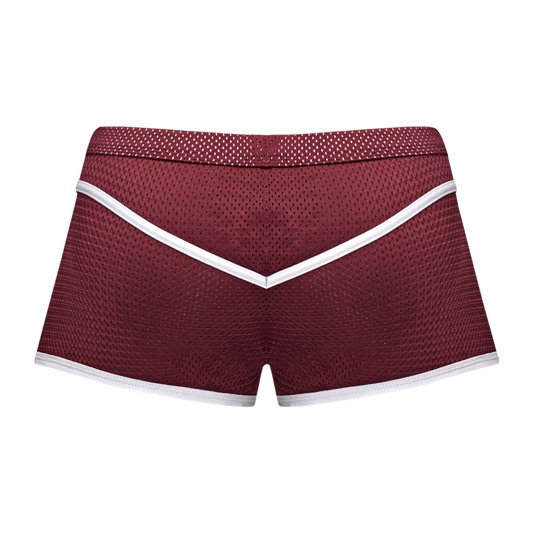 MINI SHORT BURGUNDY