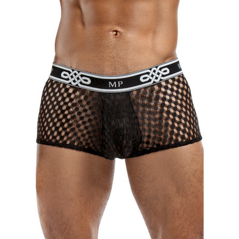 MALE POWER MINI SHORT BLACK