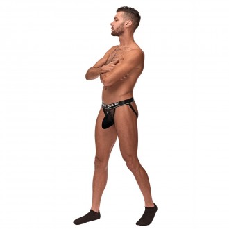 MALE POWER COCK RING JOCK BLACK