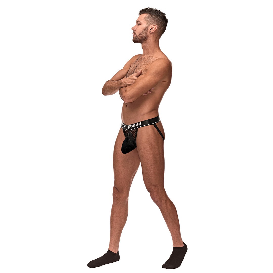 JOCKSTRAP COCK RING JOCK PRETO MALE POWER