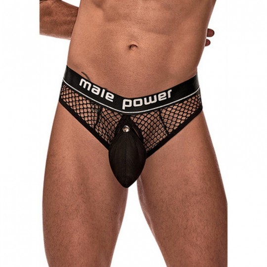 STRING COCK RING NOIR MALE POWER