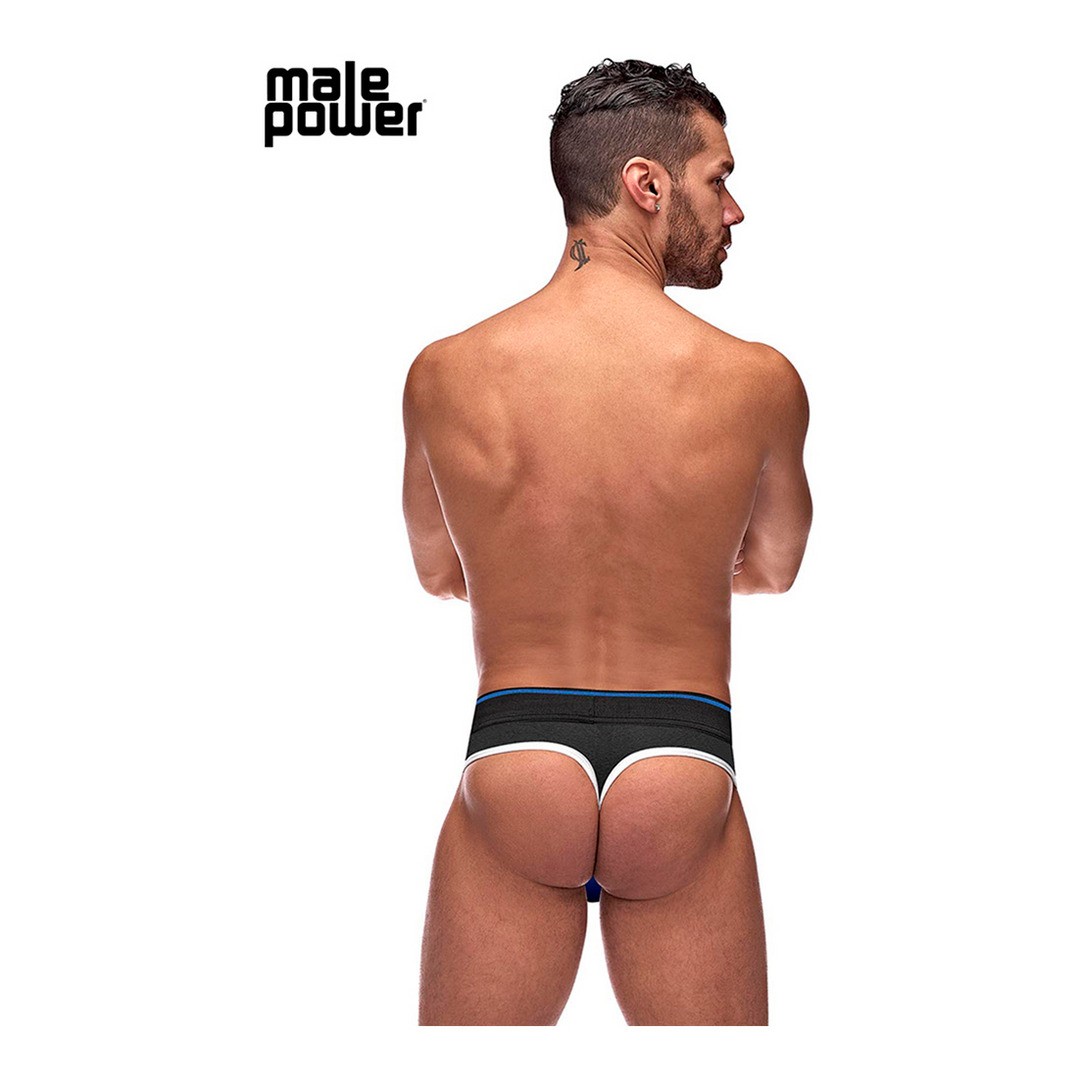 PANEL THONG BLACK/BLUE