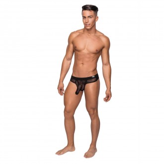 TANGA HOSE NEGRA MALE POWER