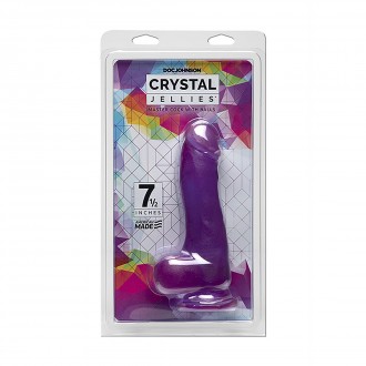 MASTER COCK - DILDO WITH BALLS - 7 / 18 CM