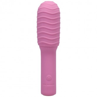 ELITE - MINI VIBRATOR WITH INTERCHANGEABLE ATTACHMENT - 4 / 10 CM