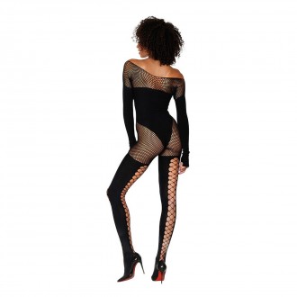 BODYSTOCKING DIAMOND - ONE SIZE - BLACK