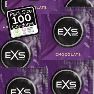 EXS HOT CHOCOLATE - CONDOMS - 100 PIECES