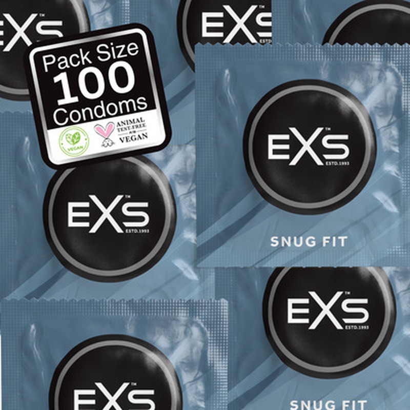 EXS SNUG FIT - CONDOMS - 100 PIECES