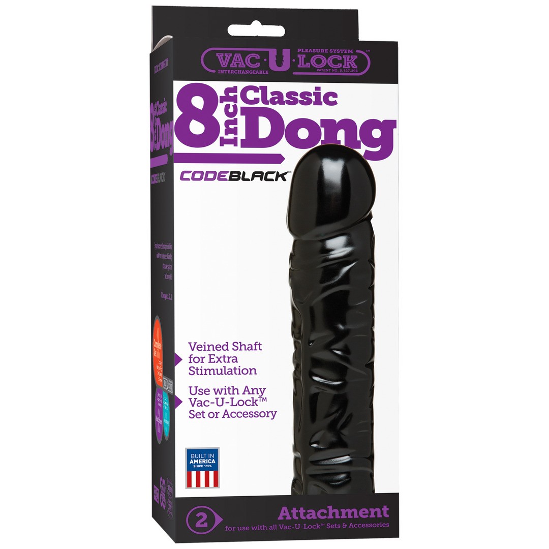 CODEBLACK - CLASSIC DILDO - 8 / 20 CM