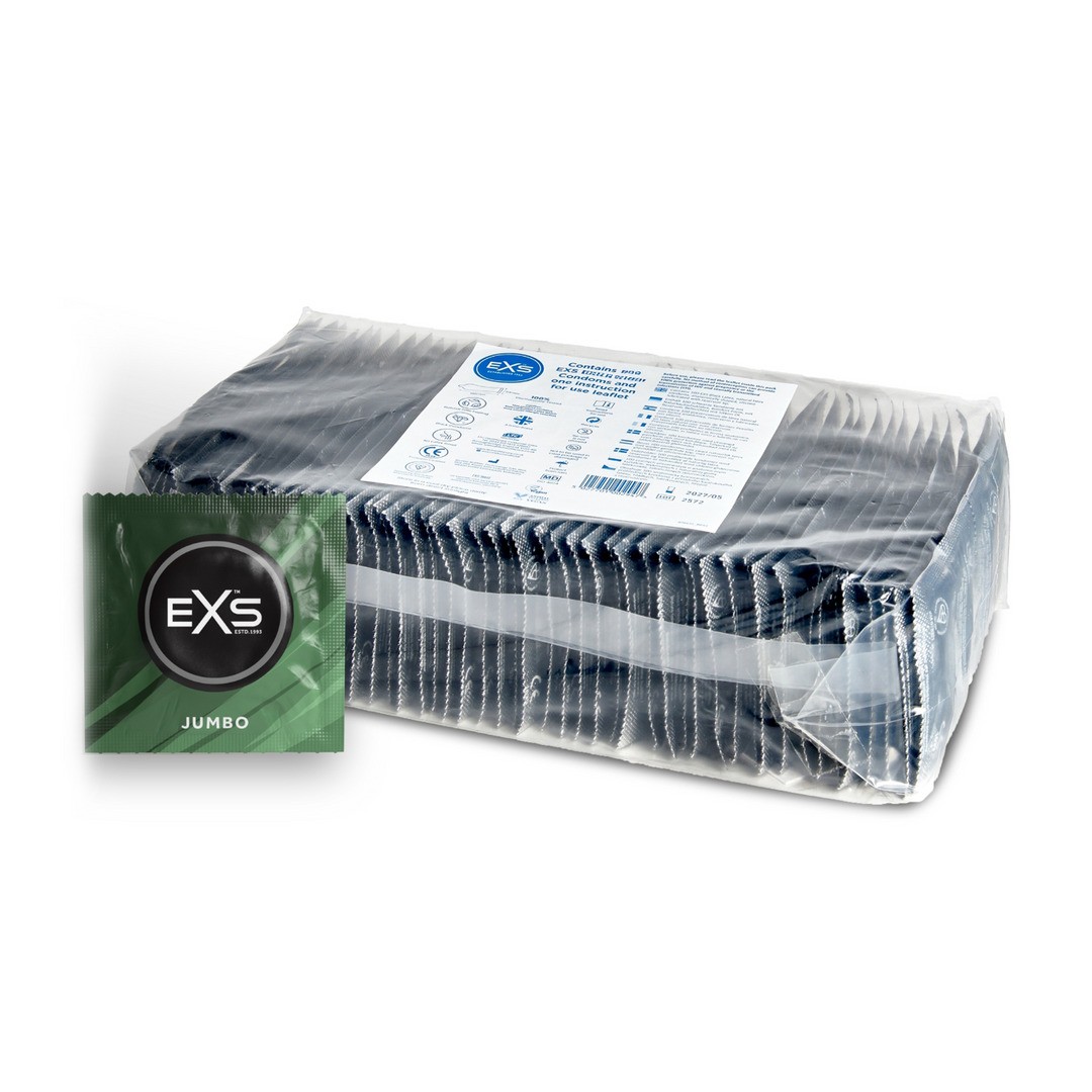 EXS JUMBO - CONDOMS - 144 PIECES