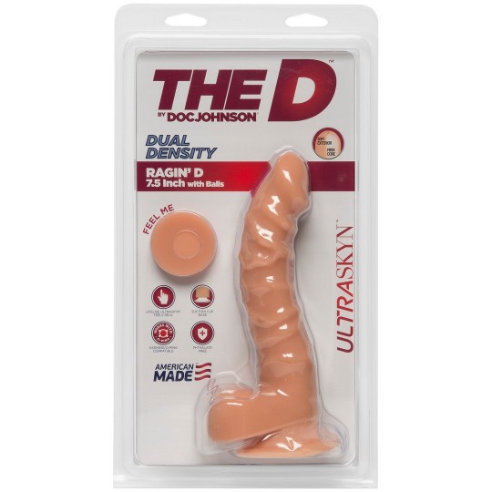 RAGIN&#039; D - REALISTIC ULTRASKYN DILDO - 7 / 19 CM