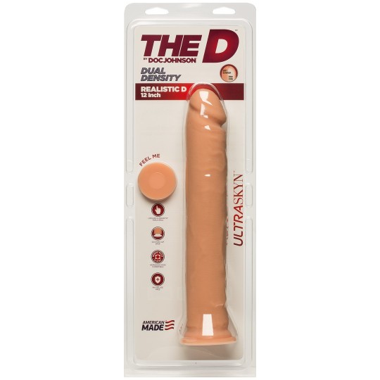 REALISTIC D - REALISTIC ULTRASKYN DILDO - 12 / 30 CM