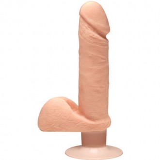 PERFECT D - REALISTIC ULTRASKYN DILDO WITH BALLS - 7 / 18 CM