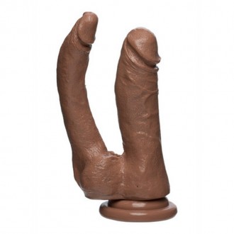 DOUBLE DIPPIN\' D - DOUBLE REALISTIC FIRMSKYN DILDO