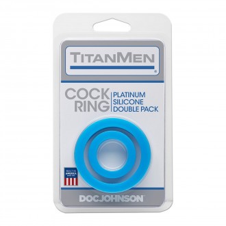 SILICONE COCKRING SET - 2 PIECES