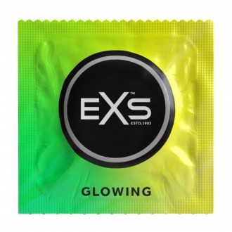 BOÎTE DE 3 PRÉSERVATIFS EXS GLOW