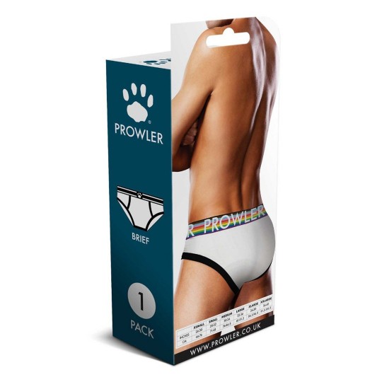 OVERSIZED PAW BRIEF - WHITE