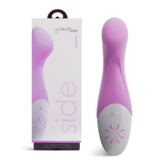 VIBRADOR RECARGABLE TOUCH SIDE VIOLET