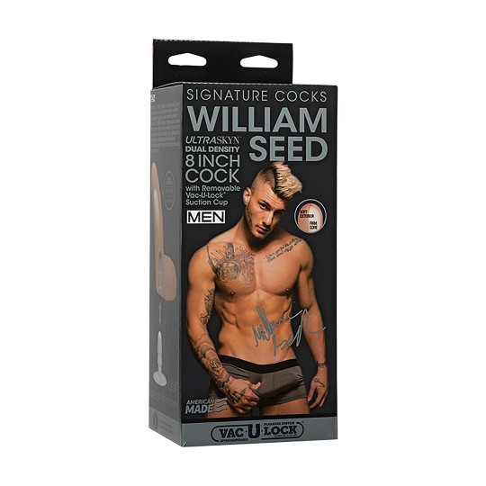 WILLIAM SEED - REALISTIC ULTRASKYN DILDO - 8 / 20 CM