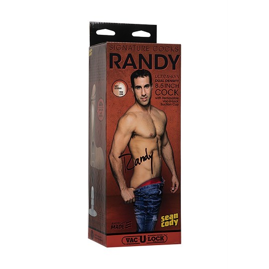 RANDY - REALISTIC ULTRASKYN DILDO - 8 / 20 CM