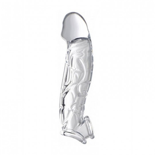 TRANSPARENT PENIS SLEEVE - 2 / 5 CM