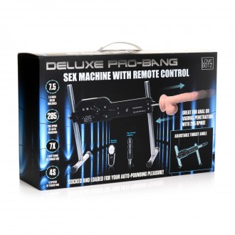 DELUXE PRO-BANG - REMOTE CONTROL SEX MACHINE