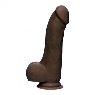 MASTER D - REALISTIC ULTRASKYN DILDO WITH BALLS - 7 / 19 CM