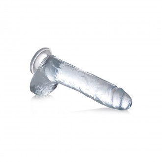 DILDO WITH BALLS - 10 / 25,5 CM