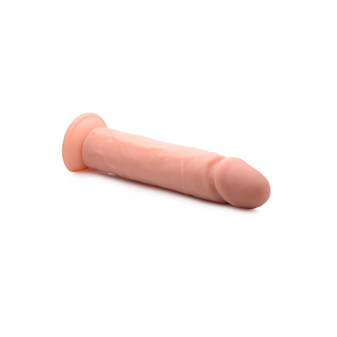 VIBRATING SILICONE DILDO WITH REMOTE CONTROL - 10 / 25,5 CM