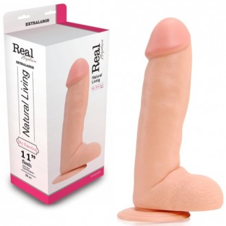 PENE REALÍSTICO REAL RAPTURE SKY EMOTION 11'' BLANCO