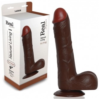 PENE REALÍSTICO REAL RAPTURE FIRE PASSION 9'' NEGRO