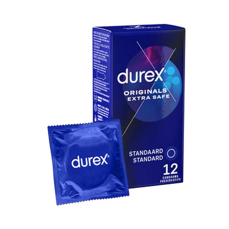 ORIGINALS EXTRA SAFE - CONDOMS - 12 PIECES