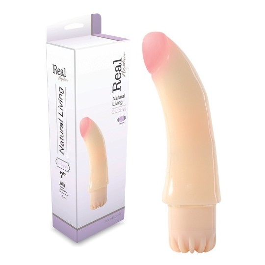 VIBRADOR JELLY REAL RAPTURE EARTHQUAKE 7&#039;&#039;