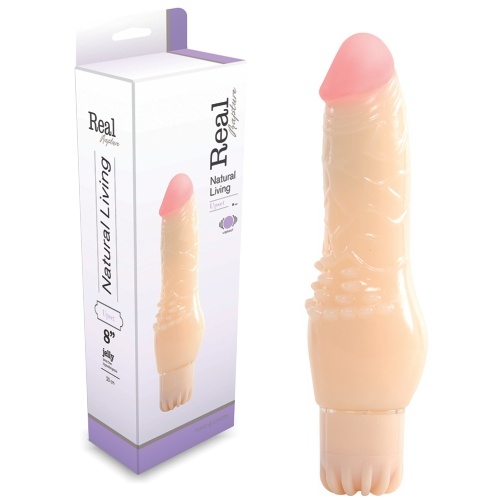 VIBRADOR JELLY REAL RAPTURE UPSET 8&#039;&#039;