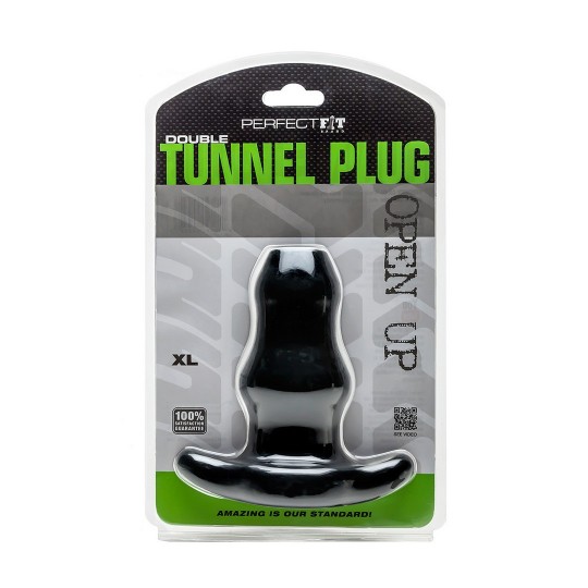 DOUBLE TUNNEL PLUG - HOLLOW BUTT PLUG - XL