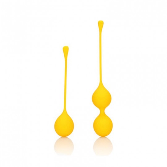 SILICONE KEGEL BALLS TRAINING SET - CARAMBOLA