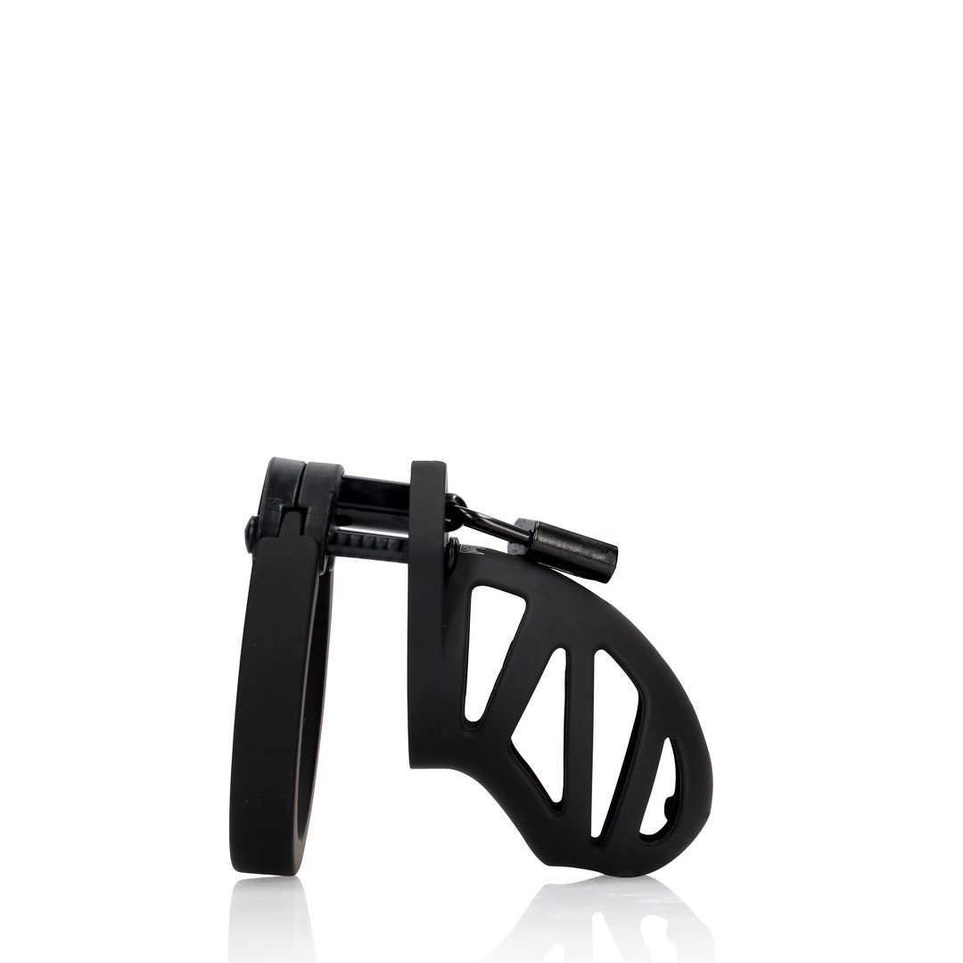 MODEL 23 - CHASTITY CAGE - 2.5&#039; / 6,5 CM - BLACK