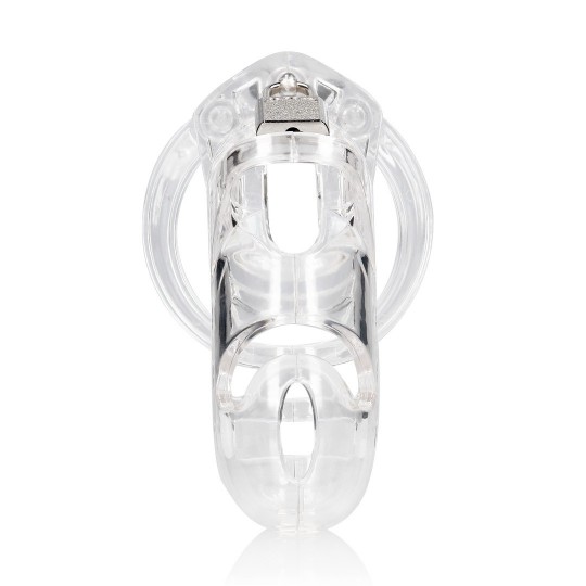 MODEL 26 - CHASTITY CAGE - 4.5\&#039;\&#039; / 11,5 CM - TRANSPARENT