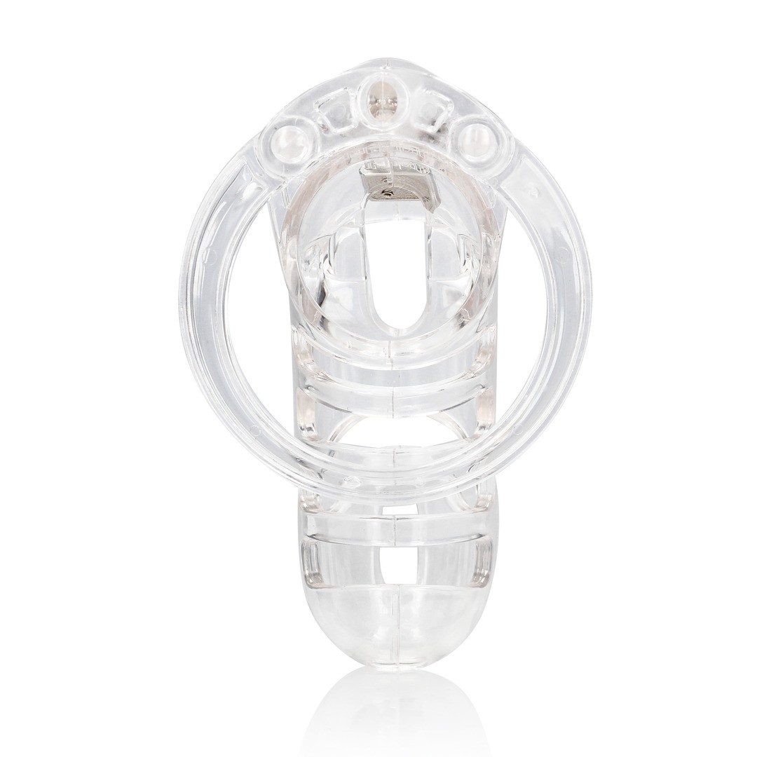 MODEL 26 - CHASTITY CAGE - 4.5&#039;&#039; / 11,5 CM - TRANSPARENT