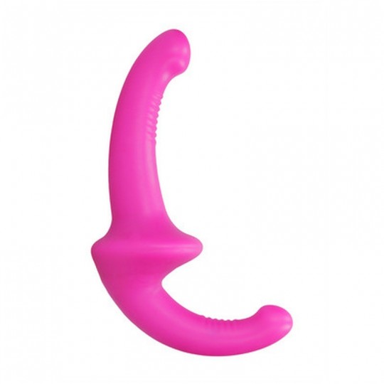 SILICONE STRAPLESS STRAP-ON